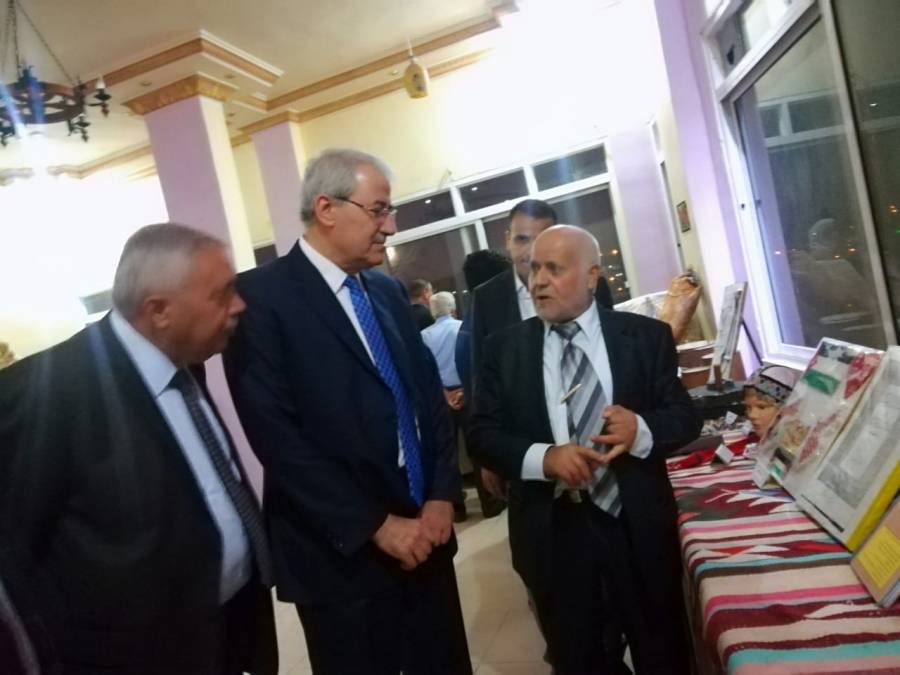 البطاينة يرعى إفتتاح. معرض عجلون مدينه السنديان والزيتون
