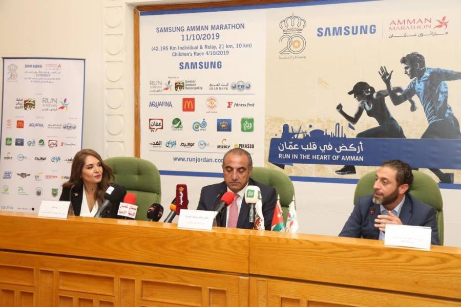 سامسونج إلكترونيكس المشرق العربي تتوج عقداً من الشراكة الاستراتيجية مع الجمعية الأردنية للماراثونات برعاية نسخة 2019 من ماراثون عمّان... صور