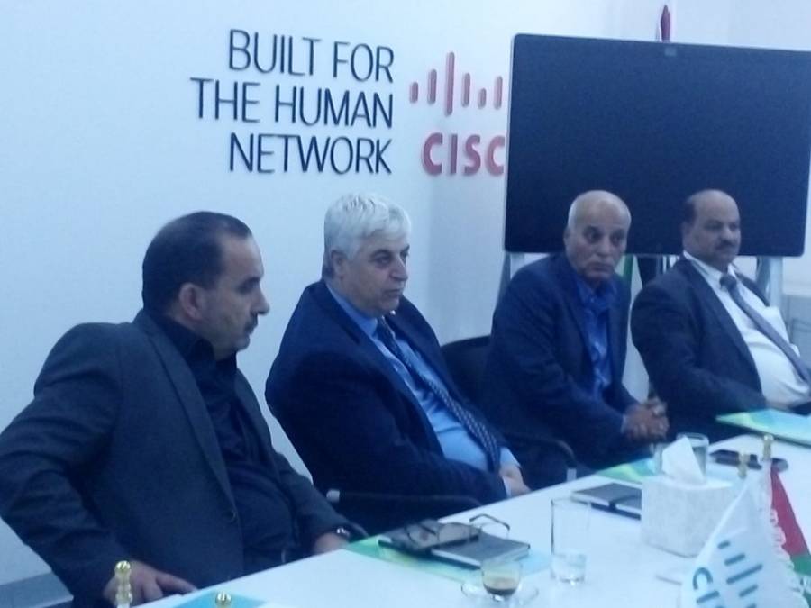 مدير عام مؤسسة التدريب المهني يبحث سبل التعاون مع أكاديمية سيسكو   CISCO
