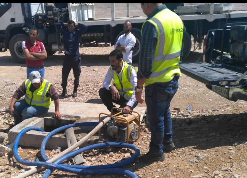 المياه : ضبط (4) اعتداءات جديدة على ناقل الديسي بالقطرانة