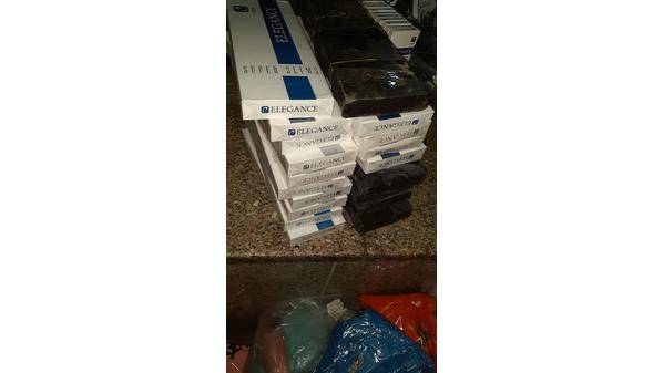 ضبط 865 كروز دخان مهرب اخفيت داخل عدد من المركبات