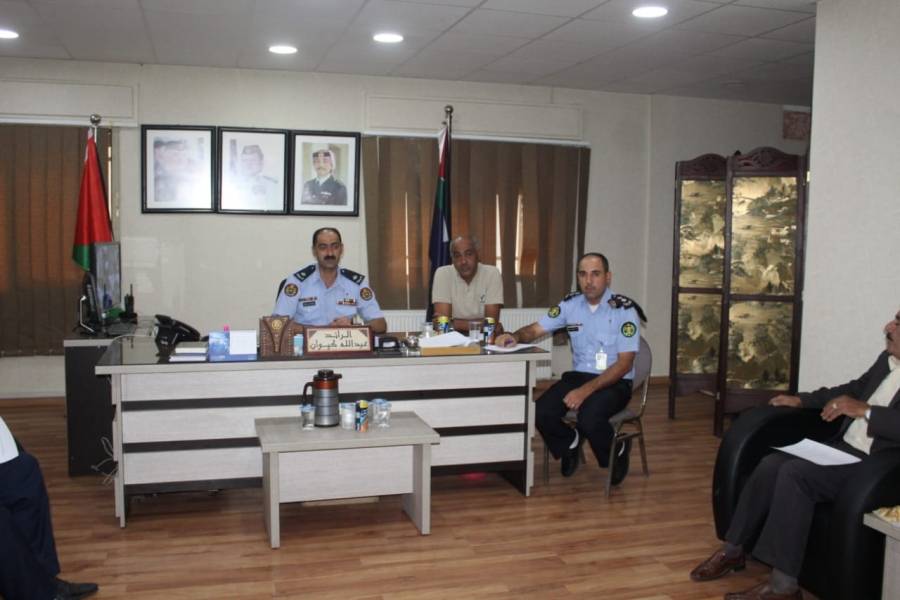 اجتماع المجلس الأمني المحلي لمركز أمن النزهة... صور