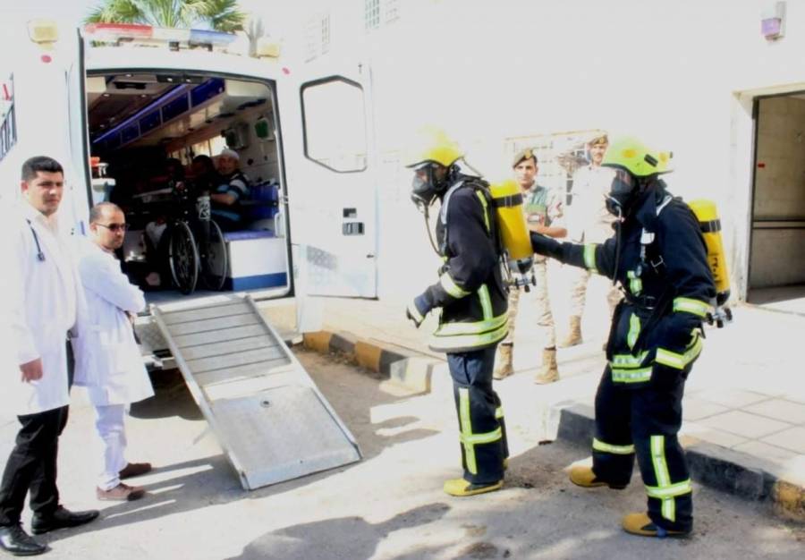 الدفاع المدني يتعامل مع 197 حادث خلال الـ(24) ساعة الماضية.