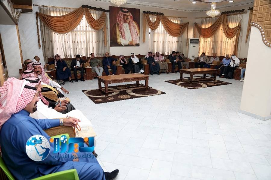 الشيخ عواد ابو جنيب الفايز يقيم مأدبة غداء في اللبن... صور