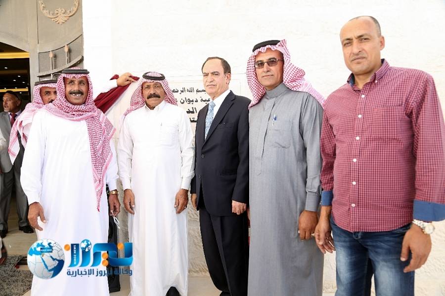 الصرايرة يفتتح ديوان العيفه الدهامشه في ام الوليد