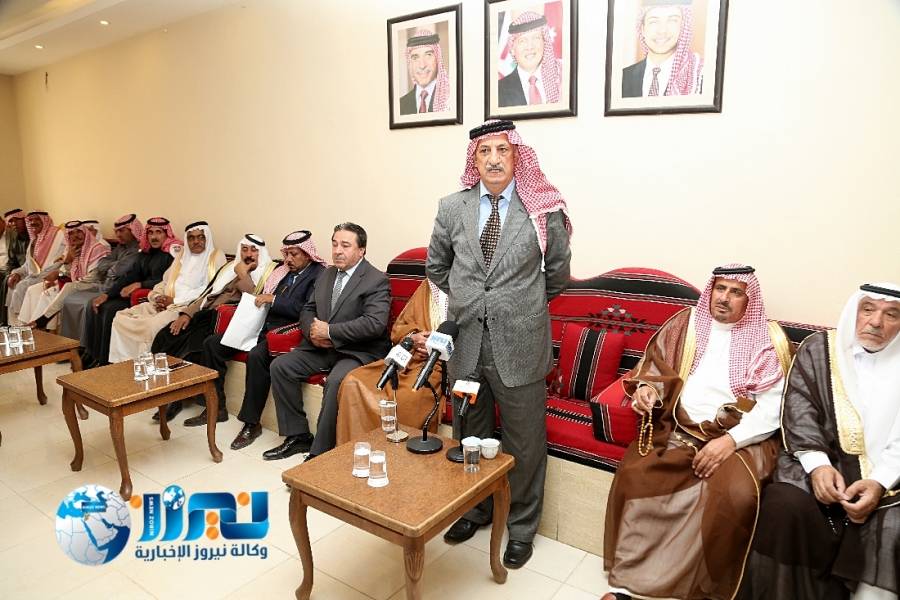 قبيلة بني حميدة تقود صلحة عشائرية بين الحنيطي والمصري بسبب وفاة  الشاب محمد فيصل الحنيطي ... صور وفيديو