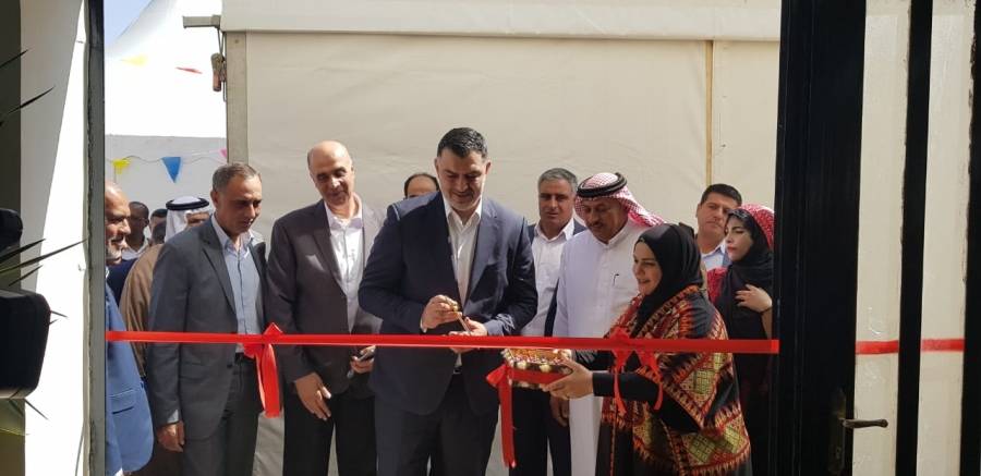 البطاينة يفتتح الفرع الانتاجي في سما السرحان...صور