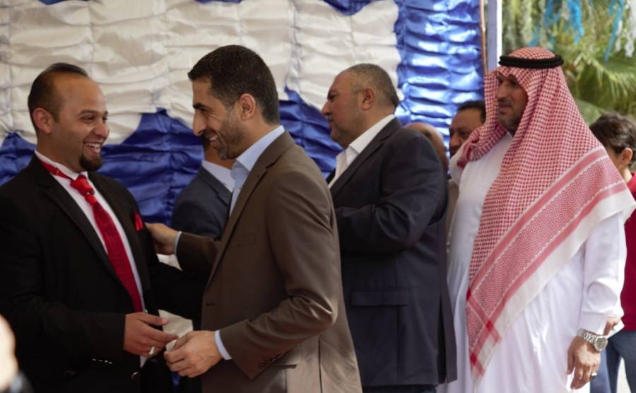 انس عليان .. مبارك الزفاف