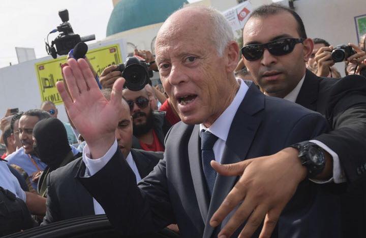 عاجل...قيس سعيّد رئيسا جديدا لتونس