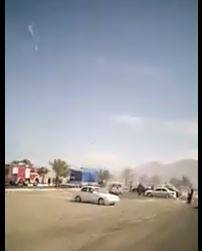 بالفيديو .. احتراق تريلا في العقبة