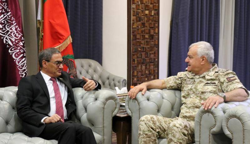 الحنيطي يستقبل سفير جمهورية أفغانستان الإسلامية