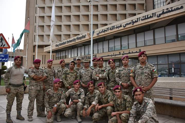 نشامى القوات الخاصة يتبرعون بالدم لاحد المريضات... تفاصيل