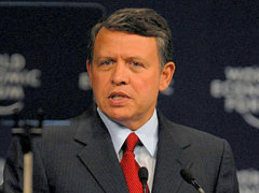 الملك يعزي بضحايا إعصار اليابان