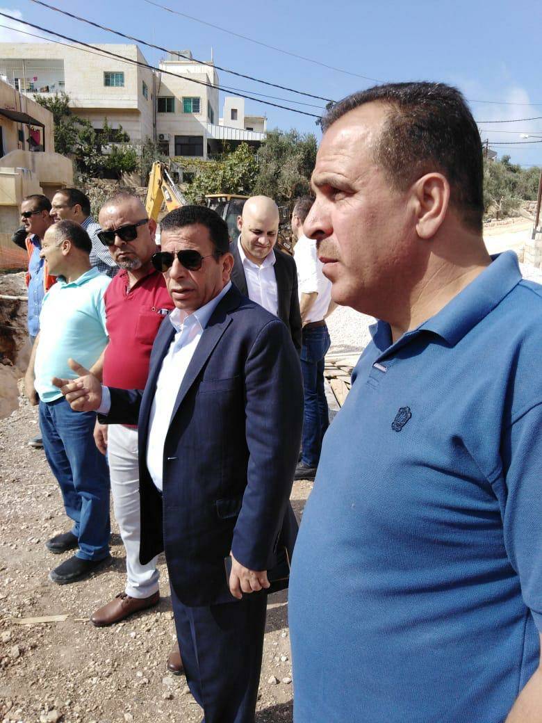 أمين عام وزارة المياه والري يتفقد مشاريع مائية في الشمال