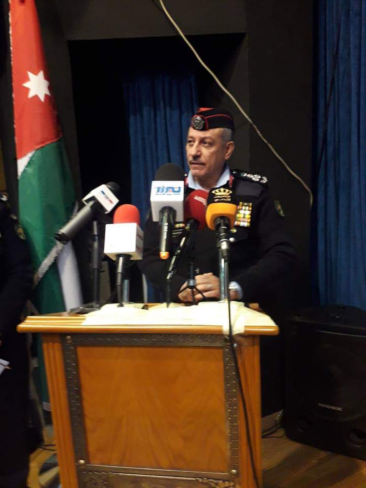 المعايطة مدير الأمن العام  بالانابة