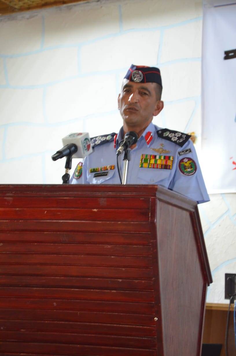 العميد غازي المجالي يرعى احتفال كفى لنزيف الطرقات