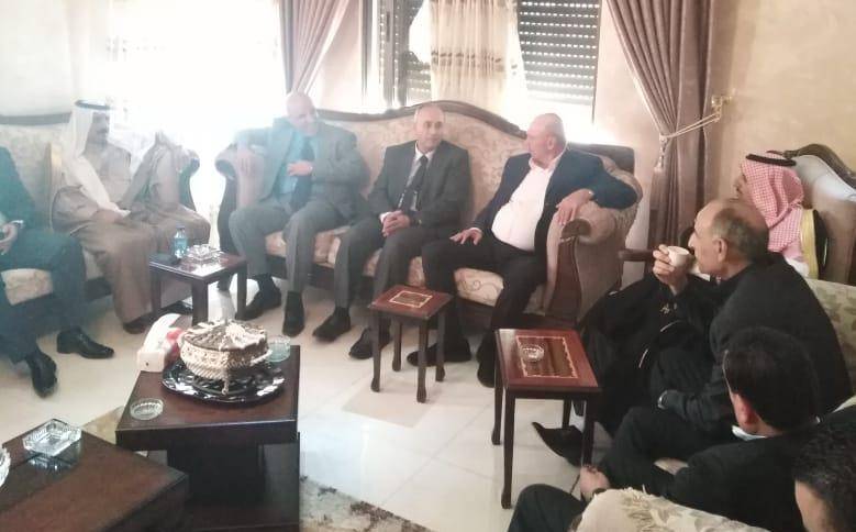 فيصل الفايز بضيافة الكعابنة  في مادبا  ..صور