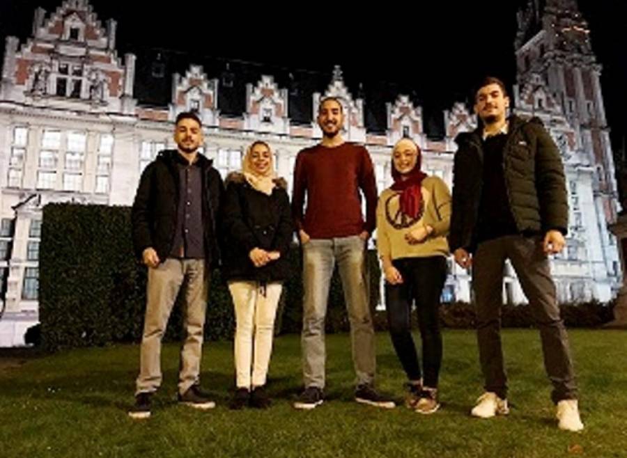 ضمن برنامج التبادل الطلابي ...طلبة  من عمان الأهلية يبدأون عامهم الجامعي في بلجيكا