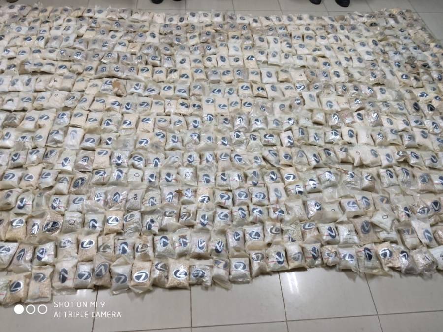 الجمارك الاردنية تحبط تهريب (770) الف حبة كبتاغون في الأزرق... صور