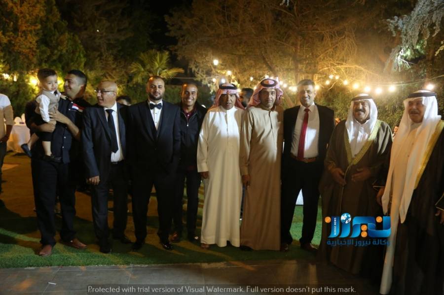 حفل زفاف الاعلامي محمد   نجل خلف عودة الجبور...صور