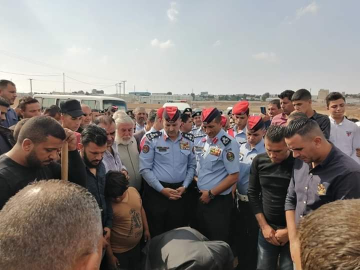 الأمن  تشييع جثمان الملازم موسى البرماوي