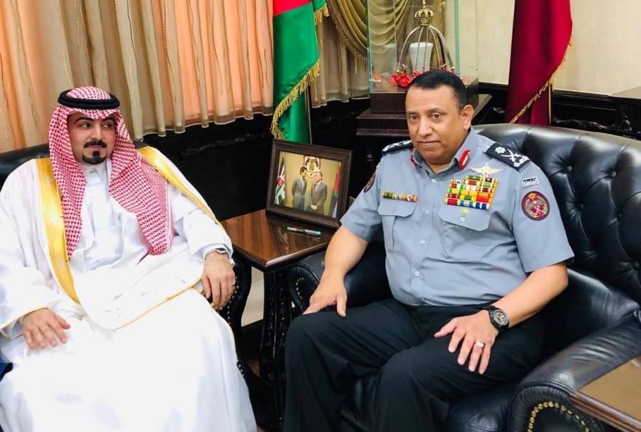 الحواتمة يستقبل الشيخ عماد الحسان