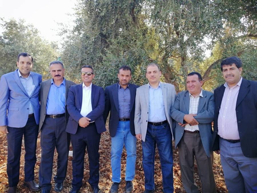 الوطني للبحوث الزراعية والأردنية لتطوير المشاريع  يتفقدان قصص نجاح .في محافظة عجلون