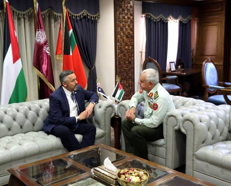 رئيس هيئة الأركان المشتركة يستقبل وزير الدفاع الأسترالي