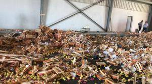 احباط محاولة تهريب مليونين وستمائة الف حبة مخدرة من حدود جابر لدولة مجاورة