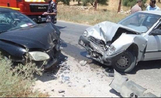 5 إصابات بحادث تصادم في عمّان