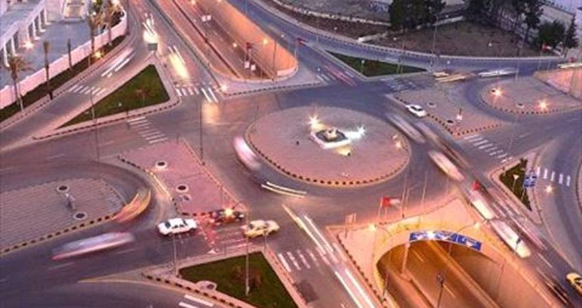 توجه لإزالة الدوار السادس في عمان