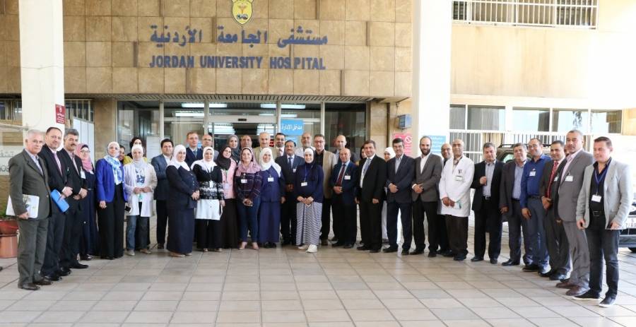 مستشفى الجامعة الأردنية يحصل على شهادة اعتماد المؤسسات الصحية HCAC عن العام  2019 ... صور