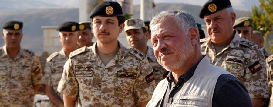 شاهد .. جانب من زيارة جلالة الملك الى الباقورة (فيديو)