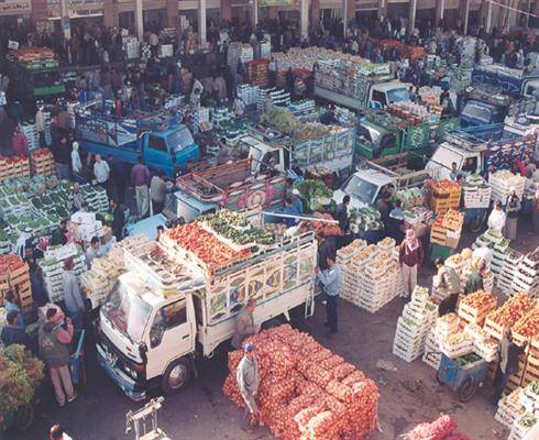 2948 طن خضار وفواكه ترد السوق المركزي