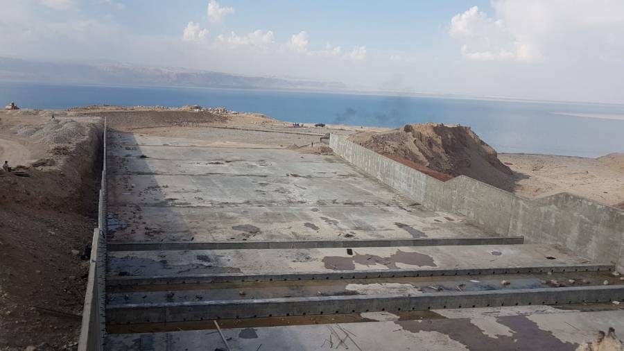 الاشغال : لا صحة لانهيار ترابي على مشروع تأهيل جسر زرقاء ماعين