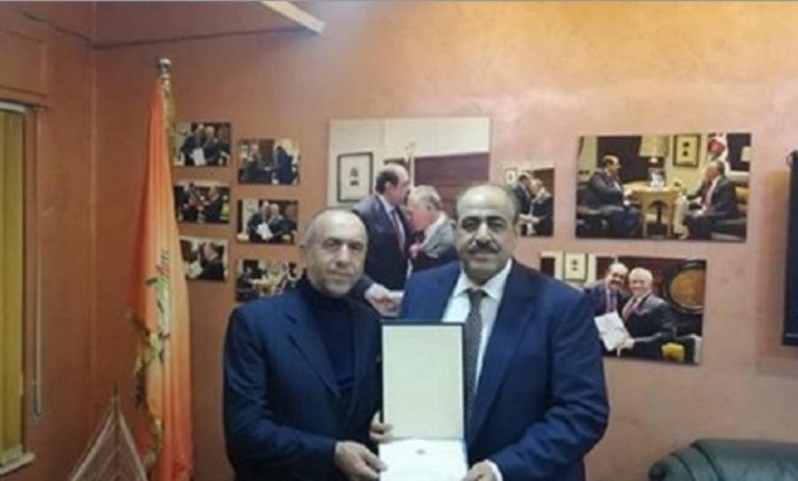 قشوع رئيسا فخريا لجمعية مستثمري مدينة الموقر الصناعيه