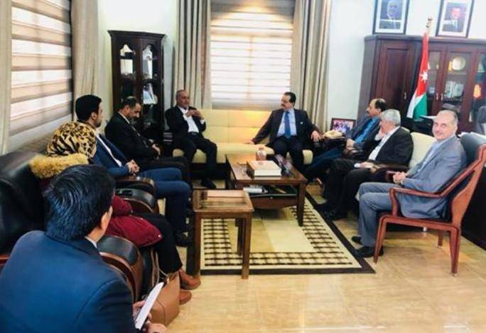 توقيع اتفاقية بين جامعة ال البيت وبلدية ام الجمال