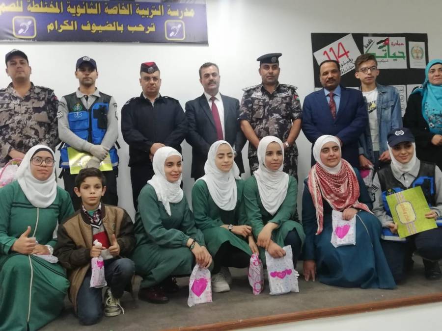 استمرار مبادرة (حياتك بتهمنا) في محافظة الكرك