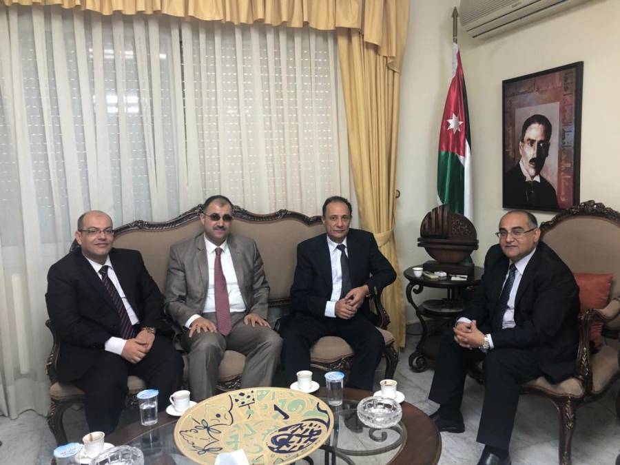 وفد من جامعة الحسين بن طلال يزور وزارة الثقافة