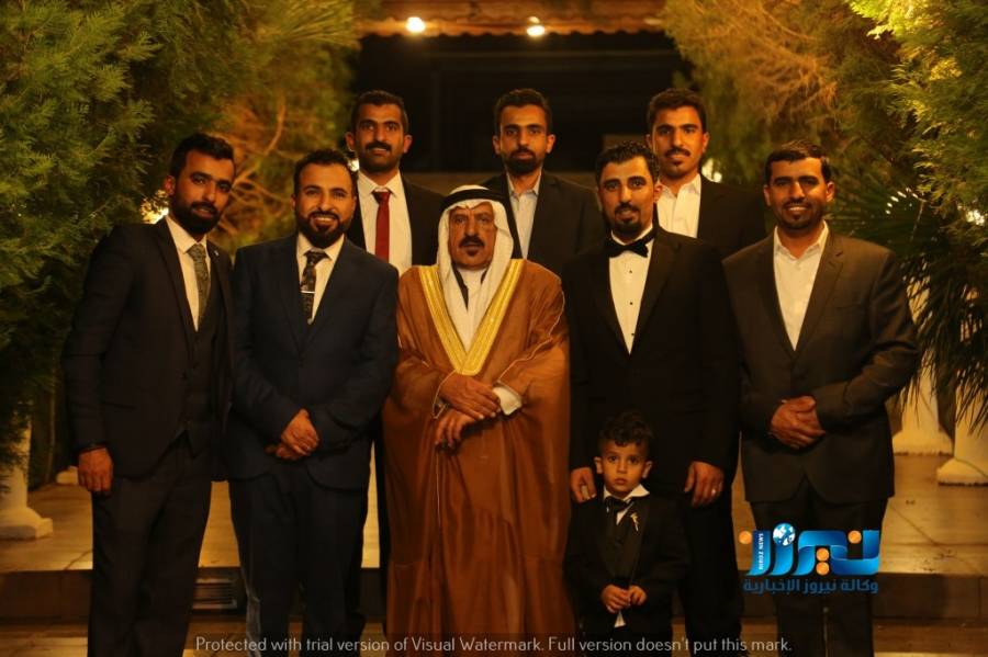 الف مبروك زفاف  جلال  نجل احمد عياط الجبور..
