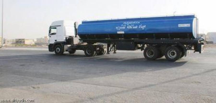 ضبط صهريجي مياه يبيع مياها غير صالحة للشرب