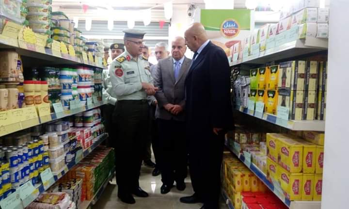 المؤسسة الاستهلاكية العسكرية تفتتح سوقاً في منطقة جديتا