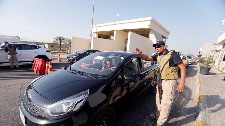 سقوط صواريخ كاتيوشا على معسكر قرب مطار بغداد