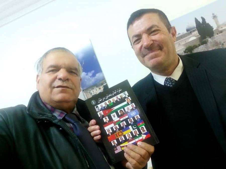 الاعلامي اسعد خليفة يشكر المؤرخ عمر العرموطي