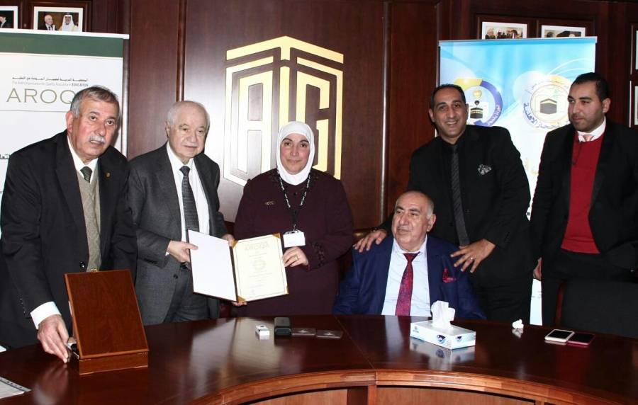 مدارس الحجاز الأهلية الثالثة على مستوى الأردن والرابعة على مستوى الوطن العربي بالاعتماد المدرسي