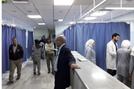 مراجعون ينتظرون لساعات في طوارئ الأميرة بسمة .. 25 سريراً لخدمة مليون مواطن