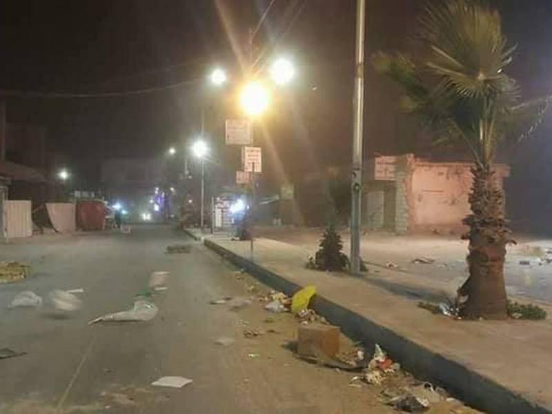 إدارة السير تدعو السائقين الى توخي الحيطة والحذر نظراً لشدة الرياح والغبار الكثيف