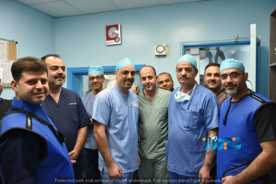 ورشة علمية متقدمة في قسطرة الكبد والطحال بمستشفى الملك المؤسس عبد الله الجامعي ))) صور