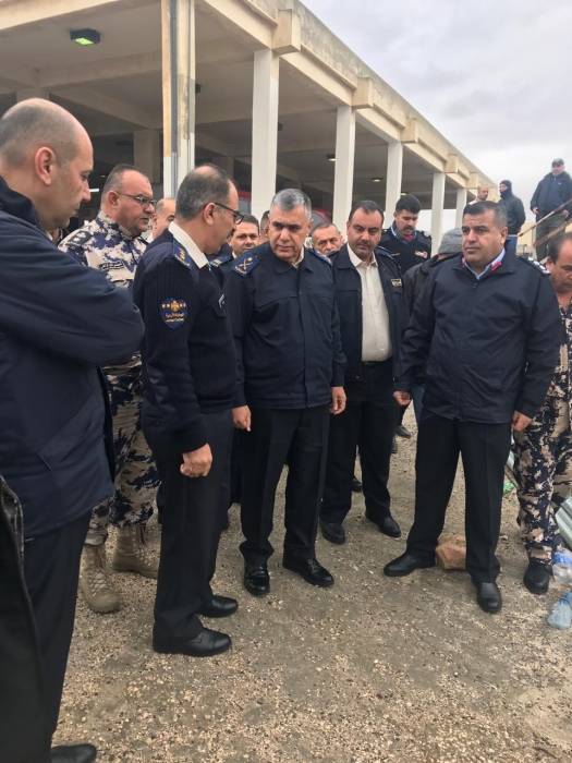 الرحامنة يقوم بزيارة مفاجئة لمركز جمرك جابر