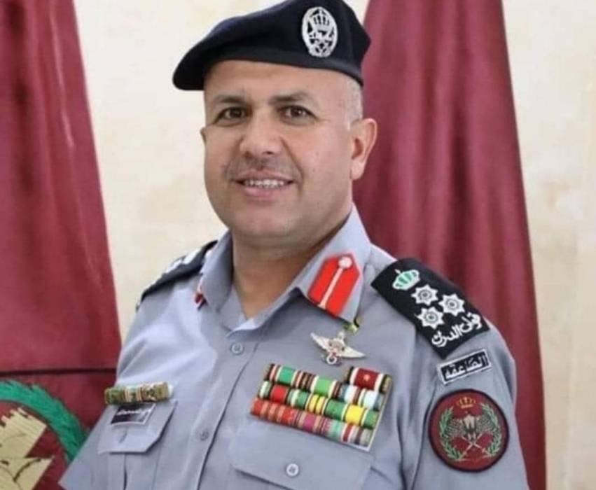 العميد الرقاد مدير الموارد البشرية في  الدرك